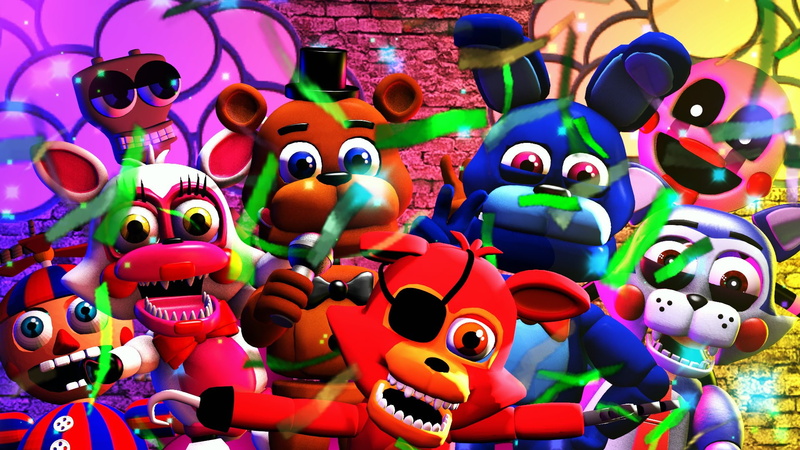 1080P, Five Nights at Freddys, FNaF World