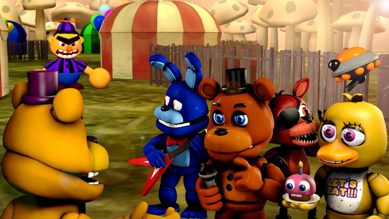 FNaF World, 1080P, Five Nights at Freddys