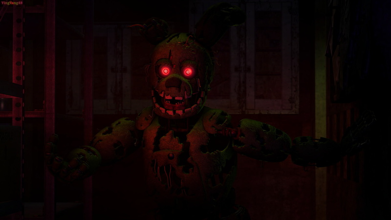 1080P, Five Nights at Freddys, Five Nights at Freddys 3, Springtrap (Five Nights at Freddys)