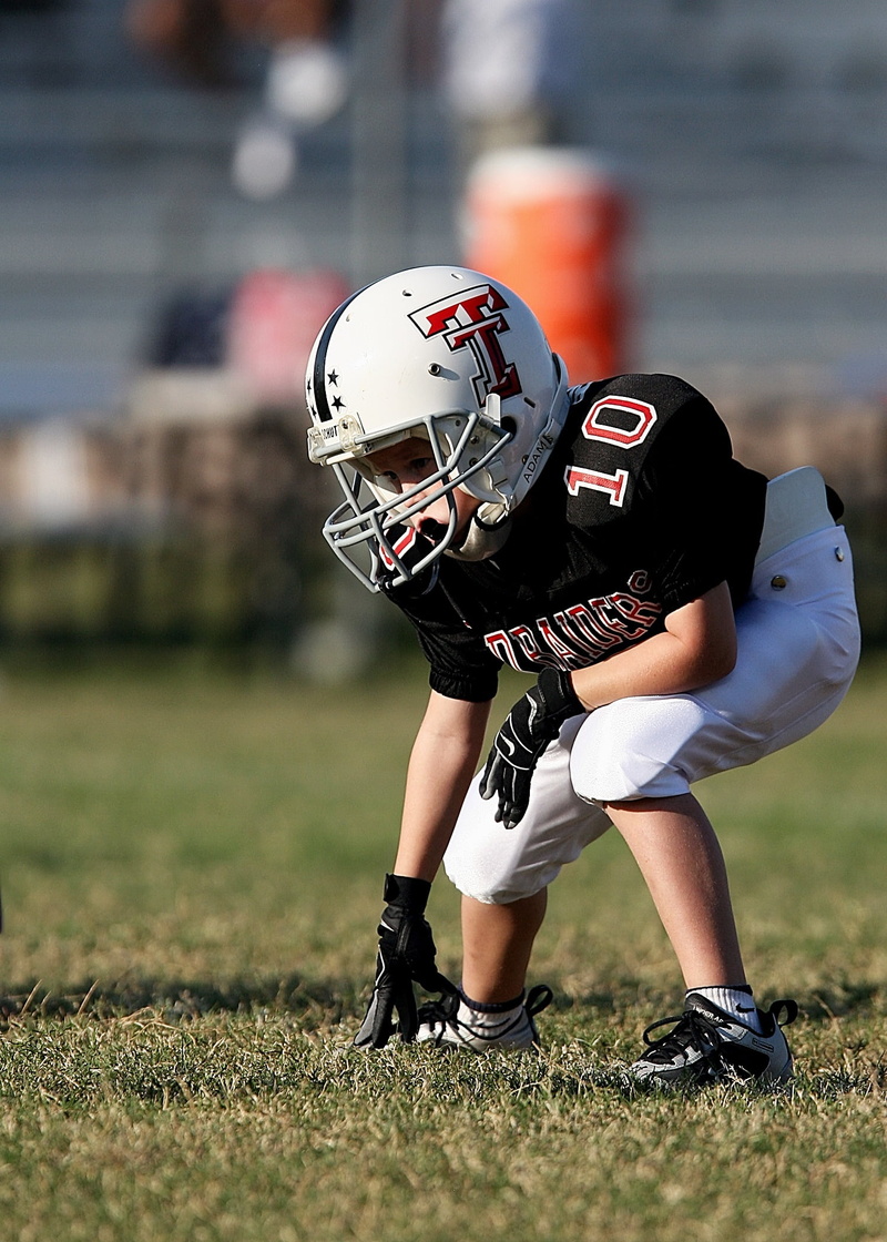 player, sport, competition, american football player, full length, american, stance, protection, holding, young, youth league, day, texas, american football - sport
