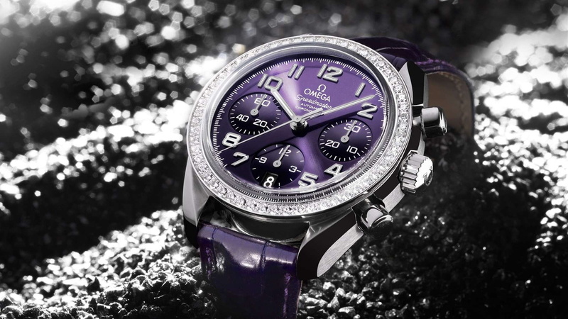 speedmaster, rock, purple, 1080P, hd, watch, chronograph, omega
