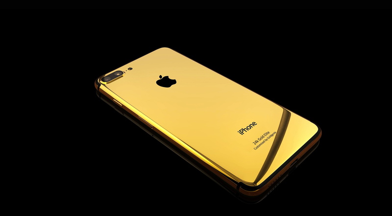 iPhone 7 gold, 2K, iPhone 7, iPhone, gold, 24k Gold Elite, Apple, smartphone
