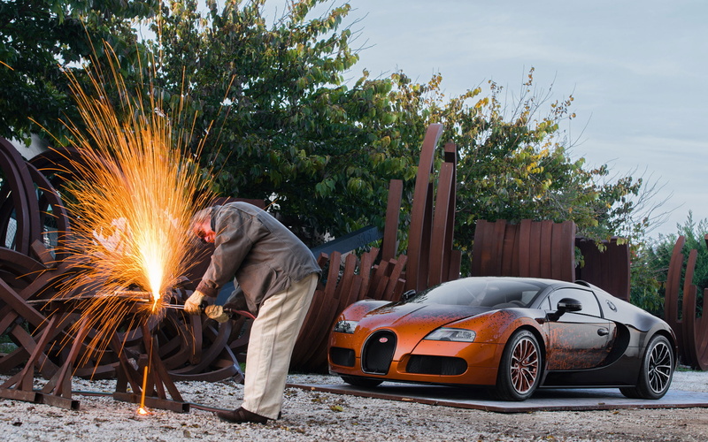 hd, welding, cars, veyron, 2K, math, equations, sparks, bugatti
