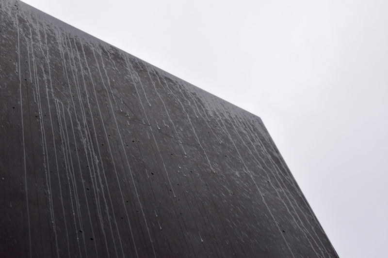 dark, no people, 5K, germany, berlin, wood - material, building, clear sky, memorial to the murdered jews of europe, pattern, low angle view, sky, architecture