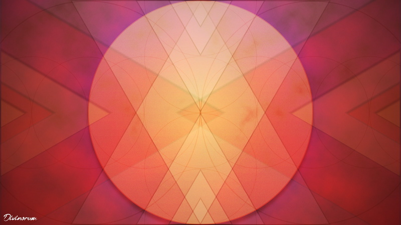 geometry, circle, triangle, 1080P, colorful, abstract