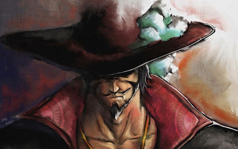 Dracule Mihawk, 720P, One Piece