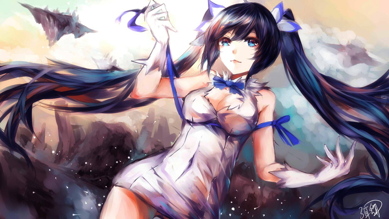 Anime, Is It Wrong to Try to Pick Up Girls in a Dungeon?, 1080P, Hestia (DanMachi)