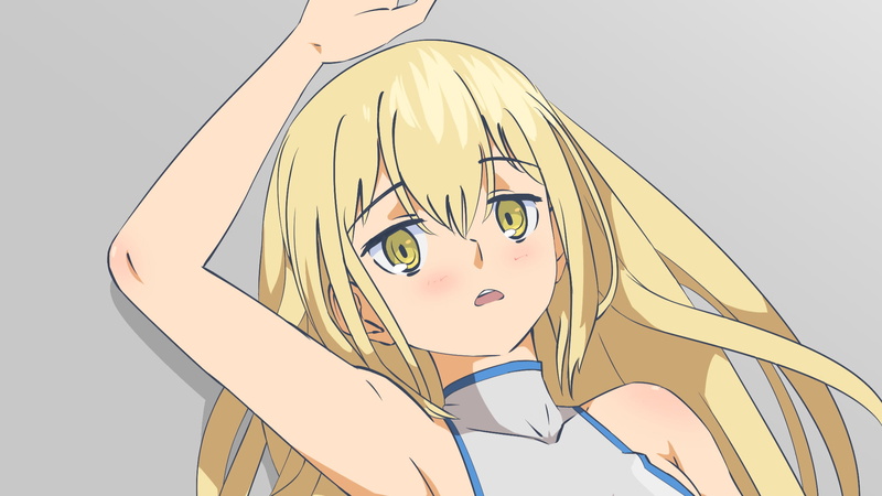 DanMachi, Girl, Yellow Eyes, Aiz Wallenstein, Face, 1080P, Blonde, Is It Wrong to Try to Pick Up Girls in a Dungeon?