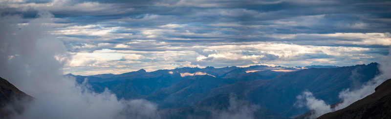 shapes, peru, panorama, moody, outdoors, 8K, environment, snowcapped mountain, cloud - sky, sunset, mountain range, salkantay, fog, mountain, clouds, mountain peak