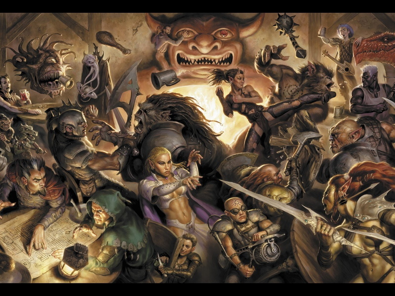 Dungeons and Dragons, Artistic, Fantasy, Game, 720P