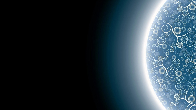 1080P, background, semi-circle, patterns, shading, color