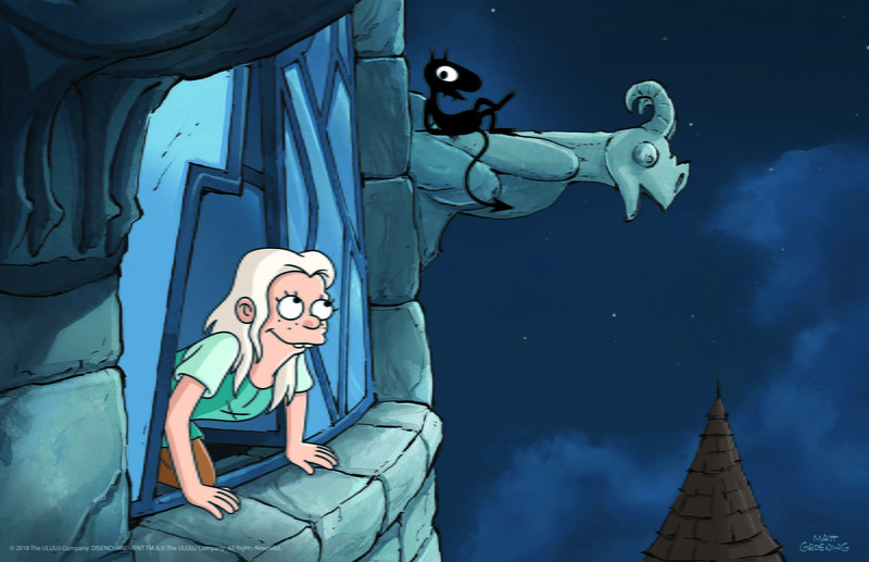 Disenchantment (TV Show), Luci (Disenchantment), Bean (Disenchantment), 1080P, Disenchantment, TV Show