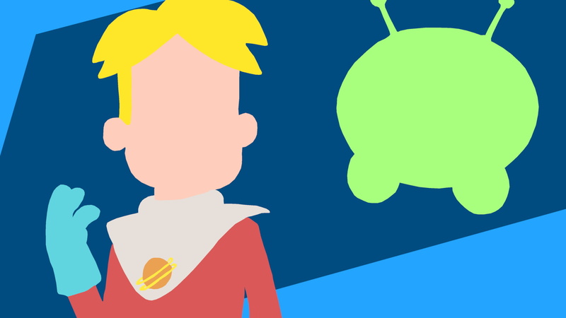 Gary Goodspeed, Mooncake (Final Space), TV Show, Final Space, 1080P, Minimalist
