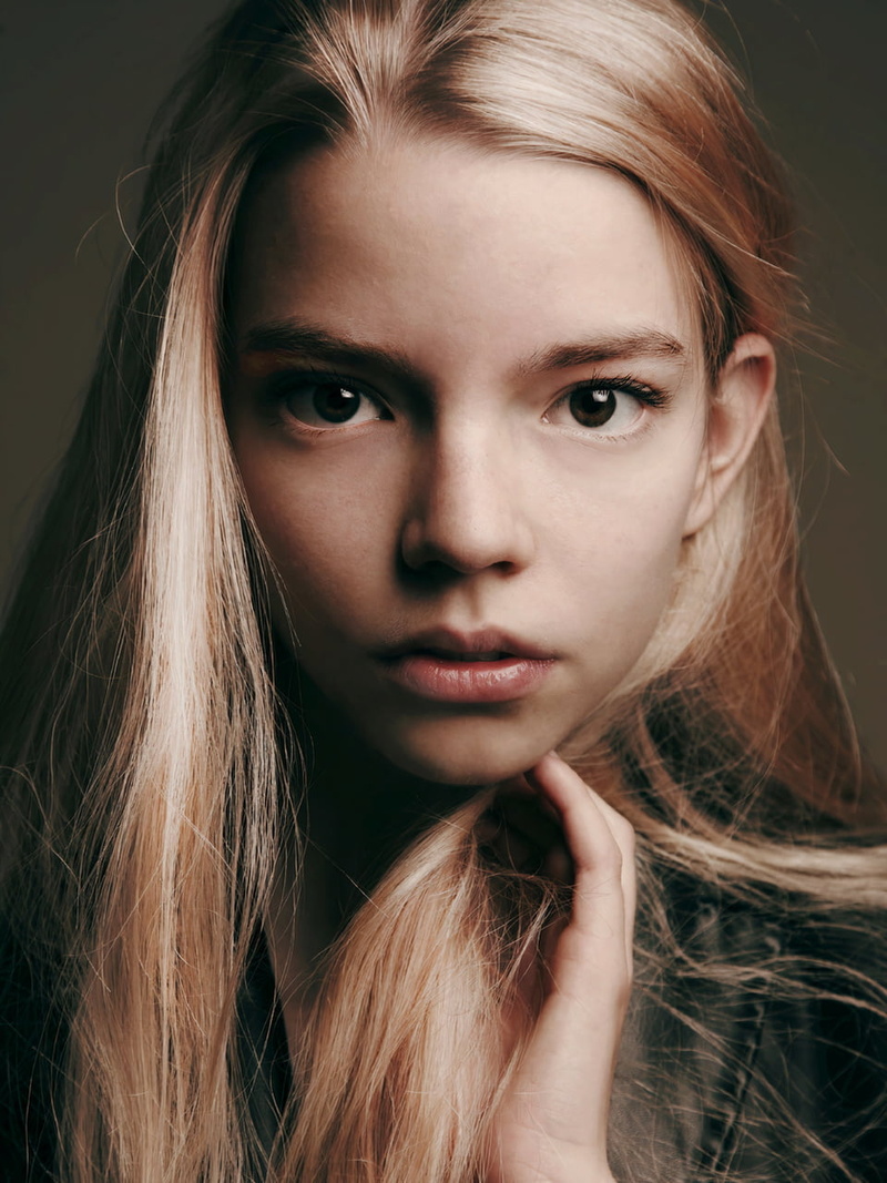 face, actress, young woman, blonde, Anya Taylor-Joy, 720P, women, long hair