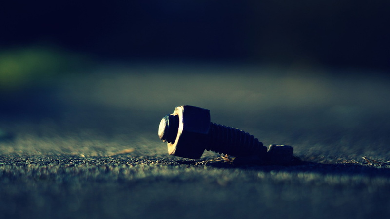 screws, 1080P, macro, metal