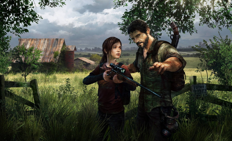 young men, plant, The Last of Us, young adult, real people, people, standing, casual clothing, sky, outdoors, front view, 2K, video games, adult, lifestyles