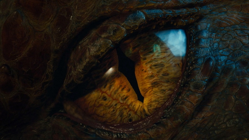 dragon, Smaug, The Hobbit, 1080P, eyes, movies