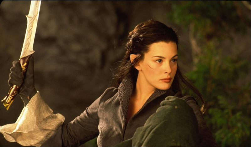 one person, young adult, women, looking at camera, 1080P, beautiful woman, beauty, clothing, brown hair, hair, long hair, scarf, The Lord of the Rings: The Fellowship of the Ring