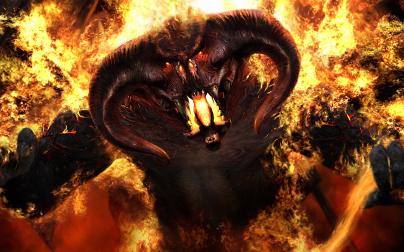 fellowship, lord, 720P, demons, rings, balrog, ring