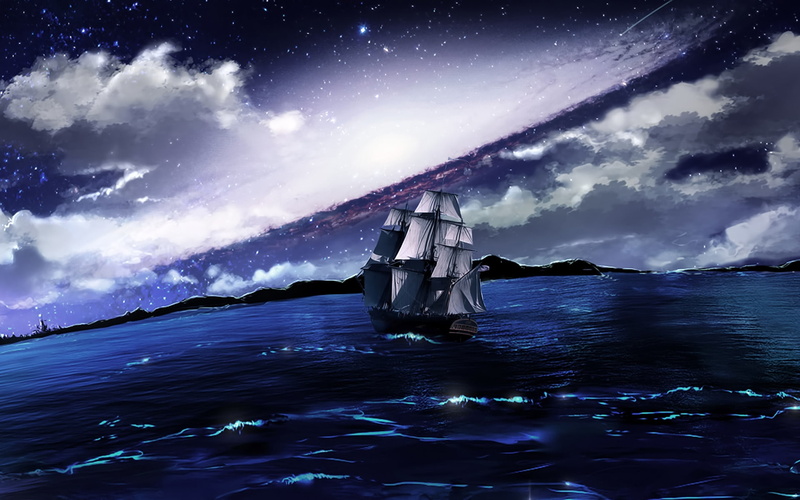 1080P, sea, journey, waves, unexpected, ship