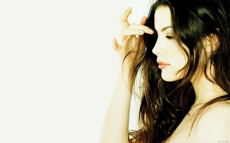 1080P, actress, airbrushed, women, profile, Liv Tyler, face, dark hair