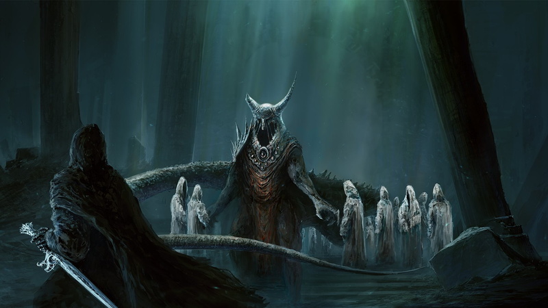sword, dark, underworld, lotr, warrior, undead, fantasy, demon, 1080P, rings, lord, occult