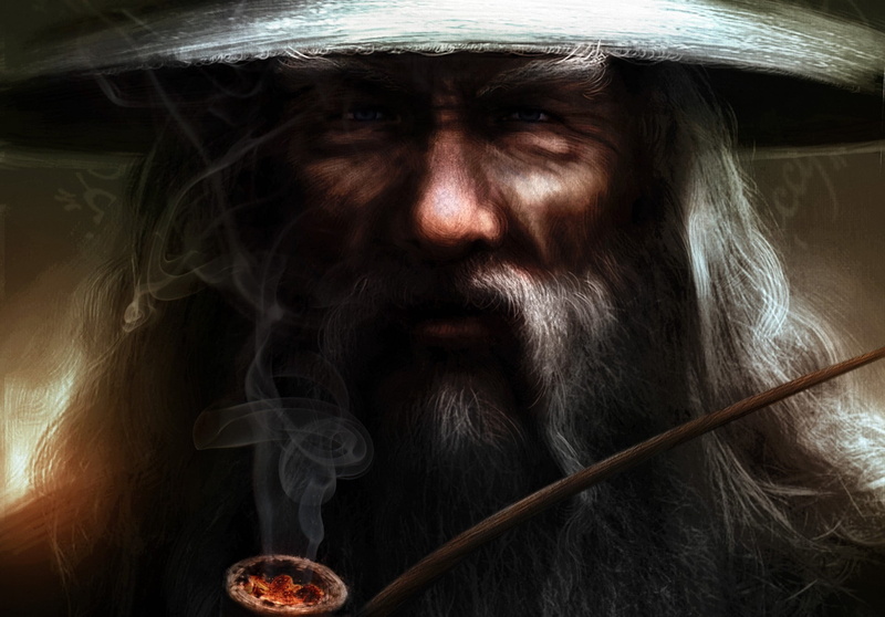 tobacco, adult, ape, indoors, looking, illustration, spooky, close-up, activity, front view, men, people, tube, 1080P, hair, smoke - physical structure