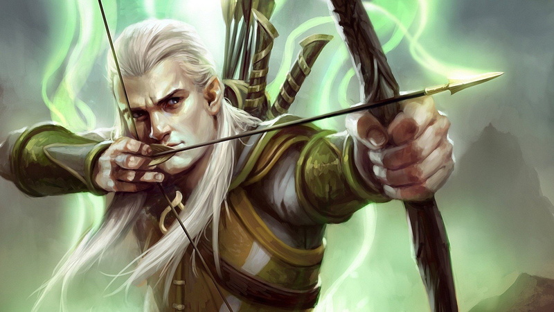 middle earth, rings, lord, 1080P, weapon, bow, legolas, archers, guardians, artwork, elves