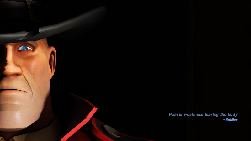 Soldier (Team Fortress), Team Fortress, 1080P, Team Fortress 2, Dark