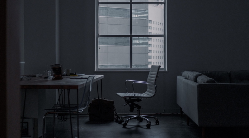 office chair, furniture, couch, transparent, seat, 2K, work, pillow, modern, empty, business, domestic room, architecture, building, absence, desk, home interior