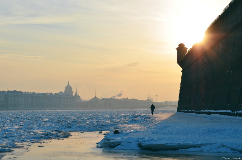 black, loneliness, cold temperature, travel, town, europe, snow, sunrise - Dawn, urban Skyline, sun, landscape, nature, dusk, cold - Temperature, Neva
