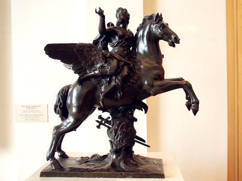 craft, statue, hermitage, built structure, representation, architecture, mammal, Museum, no people, human representation, Russia, the state hermitage museum