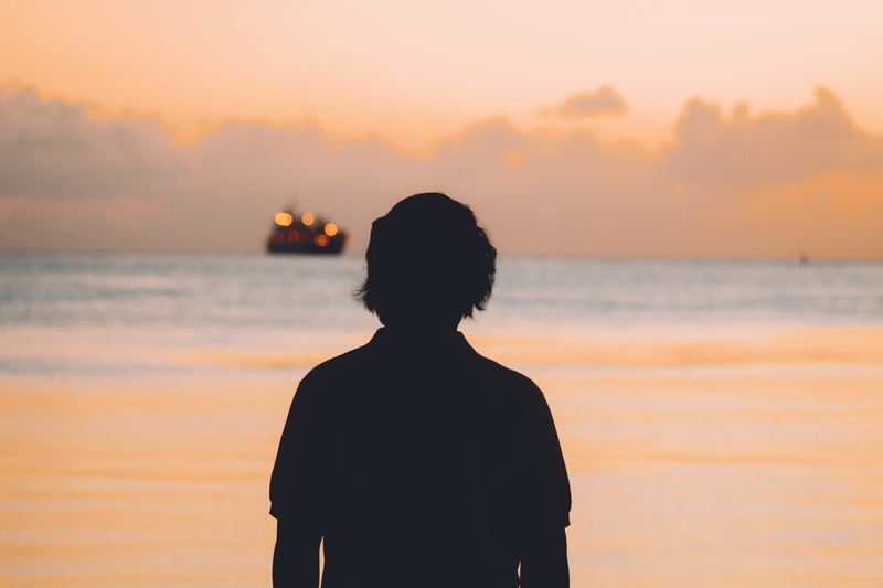 nature, 5K, one person, waist up, cnmi, beach, land, northern mariana islands, marianas, saipan, mapps, tropical, sea, leisure activity, water, looking at view