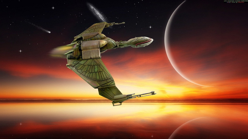 sky, orange color, planet - space, night, space, outdoors, mid-air, one person, sunset, star - space, flying, astronomy, Mond, Star Trek, Raumschiff, full length