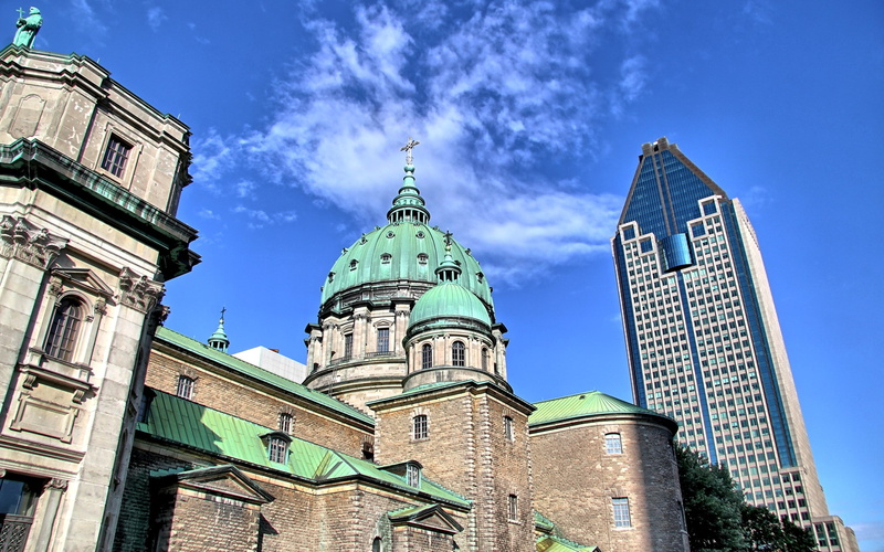basilique cathedrale marie reine du monde in montreal, 2K