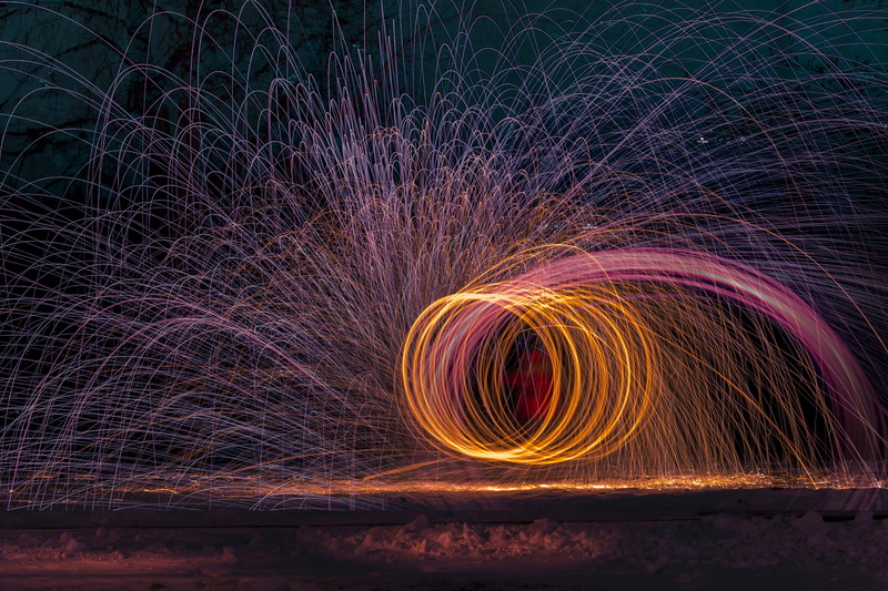 light, illuminated, orange, spark, glowing, 2K, light - natural phenomenon, night, wire wool, firework display, no people, pattern, speed, nature, fire