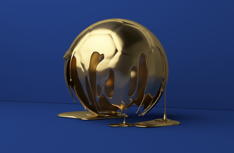 GoldenBalls, liquid, Soccer, 1080P, Blue, ball, Nike, NikeFC, SportStyle, Football, 3DPrint, molten, Gold, Design, liquidgold, Sports