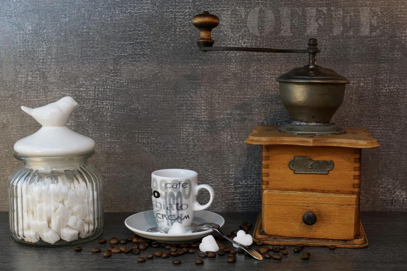 electric lamp, wood, nature, saucer, wooden structure, coffee, coffee beans, container, caffeine, gourmet, still life, no people, food and drink, benefit from
