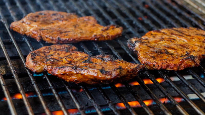 red meat, hamburger, flame, food and drink, barbecue, rib, 5K, barbecue grill, char-grilled, steak, griller, grilled, bbq, meat, no people, grill, beef