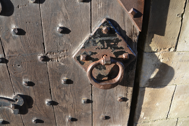 gate, wood - material, protection, medieval, entryway, security, front, door, outdoors, architecture, historic, gothic, steel, church, cathedral, knob