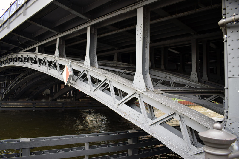 nature, cast iron, architecture, engineering, materials, construction, railing, bridge - man made structure, day, connection, arch bridge, architectural column