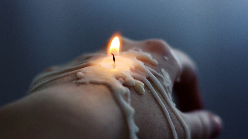 fire, wax, 1080P, candles, hands