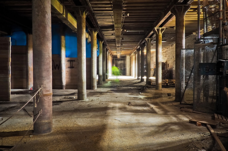 transient, room, no people, the way forward, absence, dilapidated, leave, parking garage, architecture, graffiti, decay, hall, threatening, past, forget