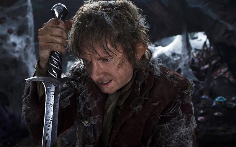 freeman, rings, lord, martin, hobbit, sword, 1080P, bilbo