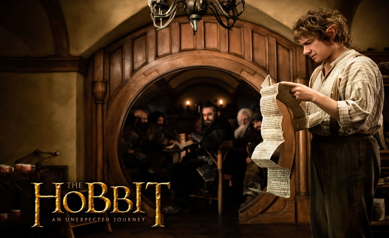 people, indoors, mid adult, bilbo, martin man, standing, the hobbit an unexpected journey, young men, illustration, women, text, bilbo baggins, baggins