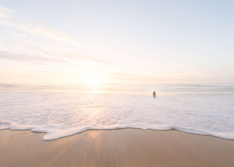 wave, land, sunlight, sunset, travel Locations, horizon, So Cal, ocean, shire, swimming, person, horizon over water, sky, sand, tranquility, foam, vacations