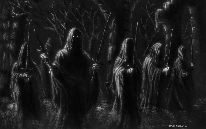 lord, dark, ringwraith, 2K, rings, hood, reaper, sword