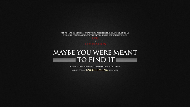 J. R. R. Tolkien, 1080P, quote, Typography, gandalf
