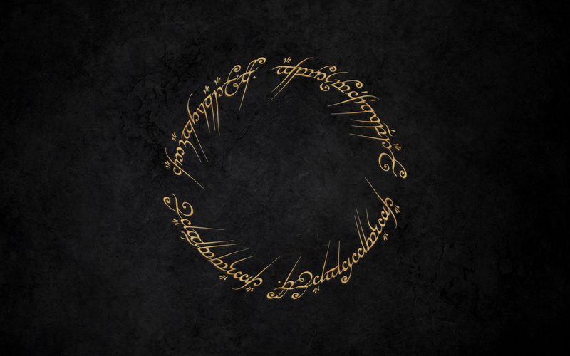 western script, black color, single object, luxury, no people, black background, 1080P, emotion, studio shot, wealth, j r r_ tolkien minimalism the lord of the rings rings artwork fantasy art