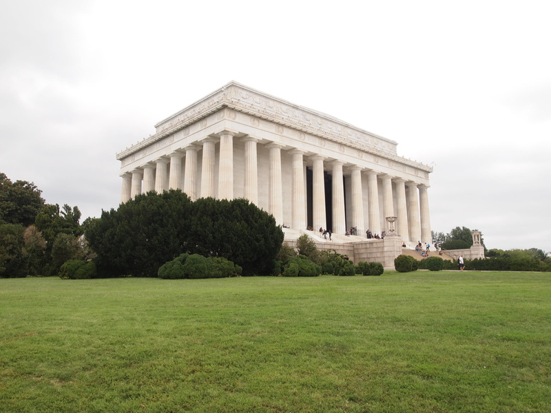 travel, washington, dc, architectural column, tree, states, travel destinations, lincoln, famous, building exterior, grass, the past, city, memorial, no people